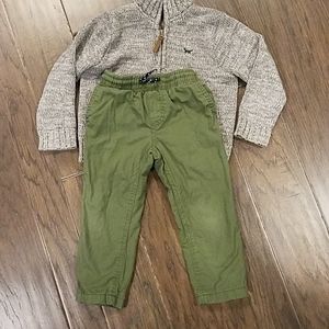 Boys insulated chinos
